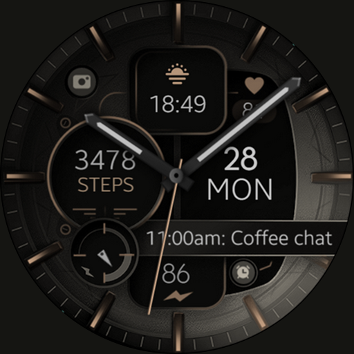 Dream 132 bronze watch face Download on Windows