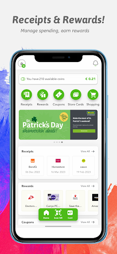 Android application GreenTill: Receipts & Loyalty screenshort