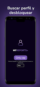 Captura de Pantalla 2 MyReports+ Visor de perfiles android