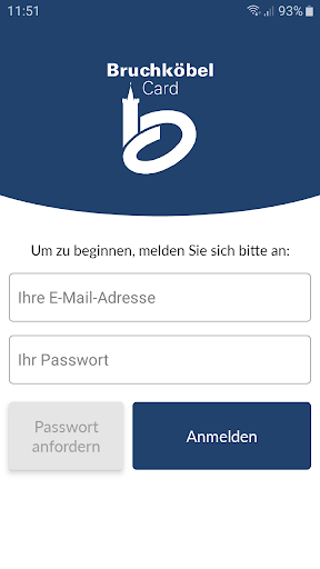 BruchköbelCard Händler-App Screen 2