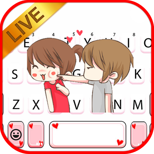 Playful Couple Keyboard Theme  Icon
