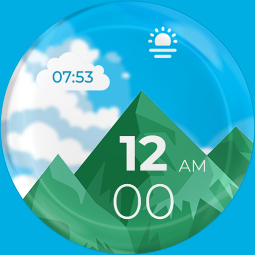 Mountain Watch Face F02-12H logo