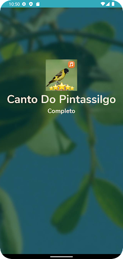 Android application Canto Do Pintassilgo screenshort