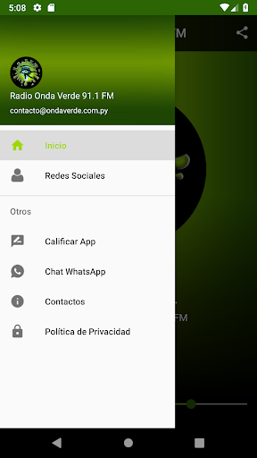 Radio Onda Verde 91.1 FM Screen 2