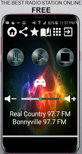 Android application Real Country 97.7 FM Bonnyvill screenshort