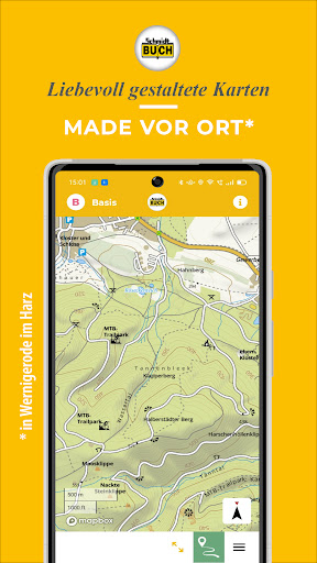 Android application KartoGuide Harz screenshort