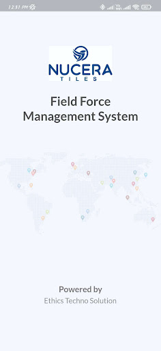 Android application Nucera Field Force screenshort