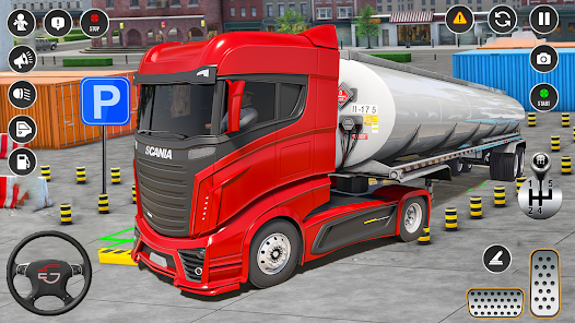 Oil Tanker Game - Parking Game 1.0 APK + Mod (Free purchase) for Android