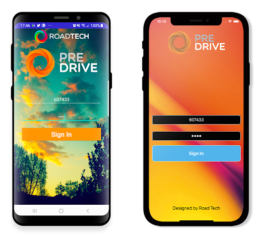 Android application PreDrive screenshort