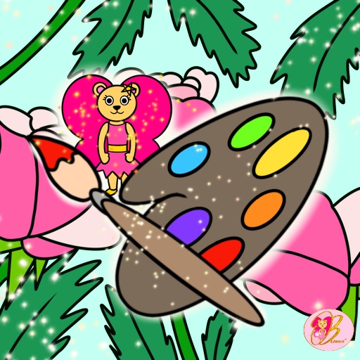 Bearific Coloring Book logo