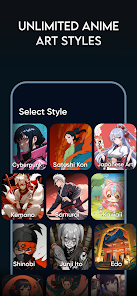 Captura 15 Generador de arte con de anime android