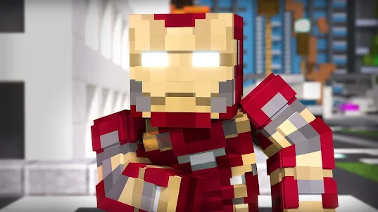 Iron Man Armor Skin For MCPE