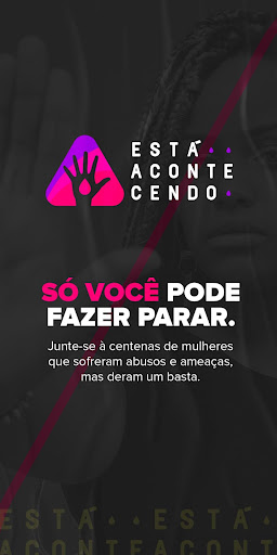 Android application Está Acontecendo screenshort