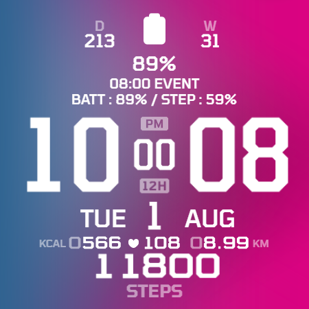 IWF I1 watchface screenshot 30