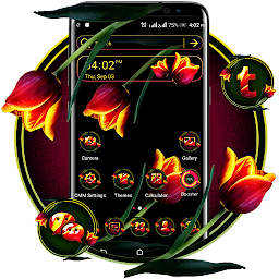 Icon image Red Tulip Theme Launcher