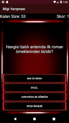 Ödüllü Bilgi Yarışması - Screenshot 3