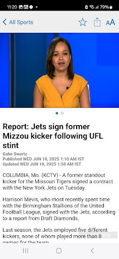 Screenshot of KMOV Matrix Midwest