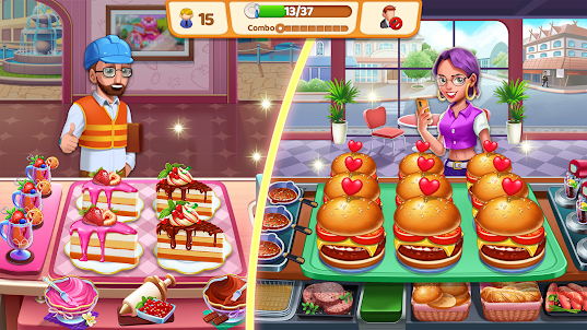 Download Crazy restaurant diner games on PC (Emulator) - LDPlayer
