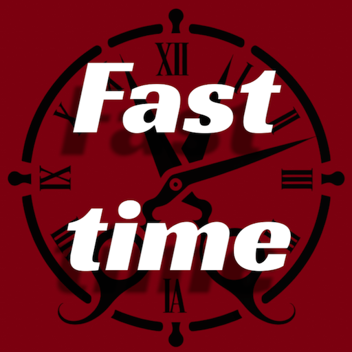 Fast Time Barbearia Logo