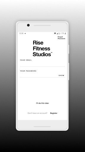 Rise Fitness Studios Screen 2
