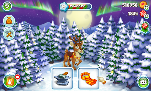 Farm Snow: Happy Christmas Story With Toys & Santa Mod Apk 2.37 (Unlimited Cookies/Candies) 4