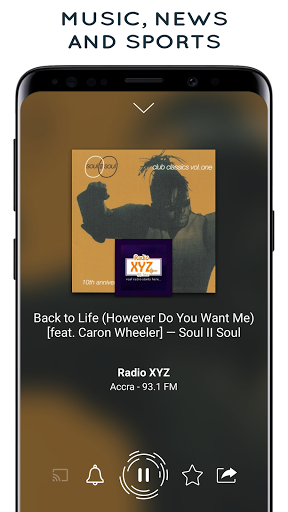 Radio Ghana FM - Online Radio Screen 2