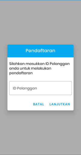 Android application PDAM AFIKA screenshort
