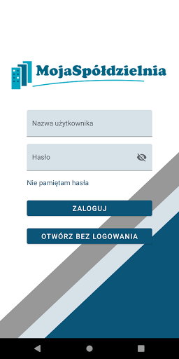 Android application Moja Spółdzielnia screenshort