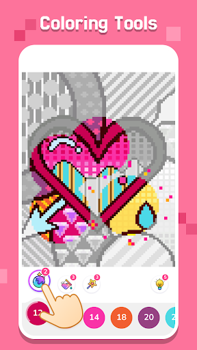 Pixel Coloring-Color by number screenshot 5