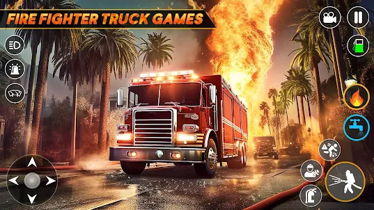 消防車ゲーム - オフライン ドライブ ゲーム オフライン