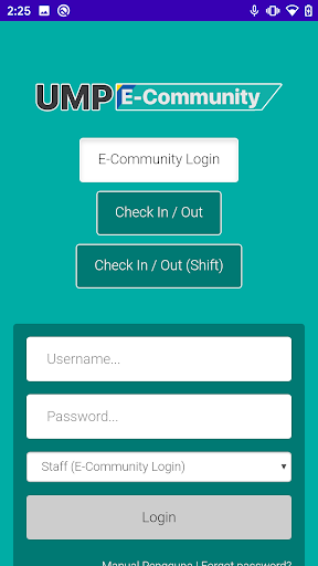 UMP Student Apps Screen 2