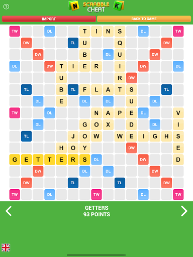 Solver for Scrabble Go Helper