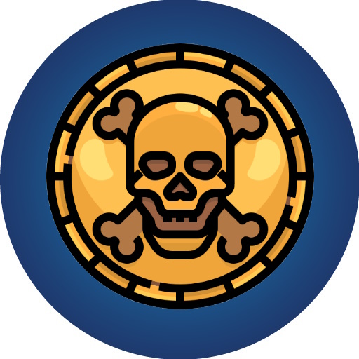 Pirates Idle Clicker logo