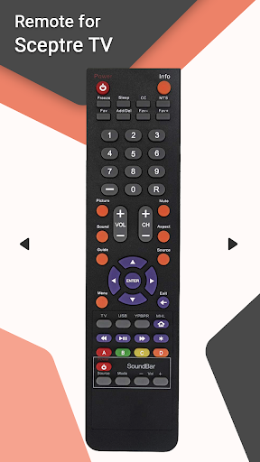 Android application Remote for Sceptre TV screenshort
