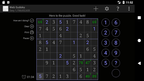 Web Sudokuのおすすめ画像2