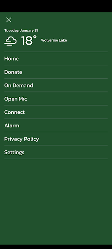 WEMU FM Screen 2