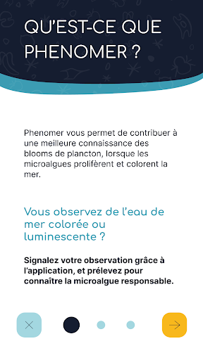 Android application Phenomer screenshort