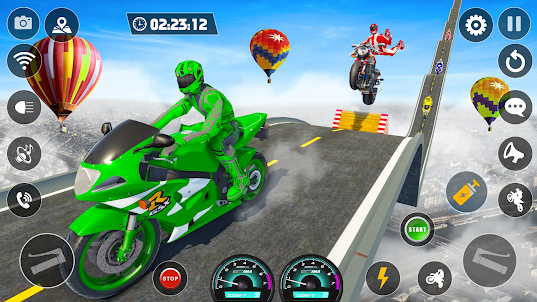 Motorcycle Bike Stunt Games 3D