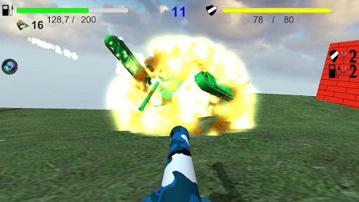 War Machine Battle Tank Attack Screen 3