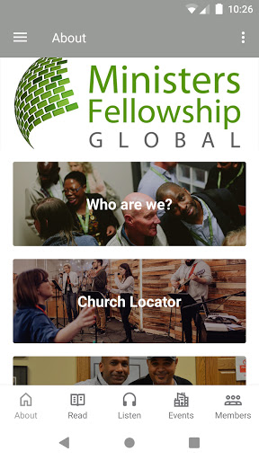 Android application Ministers Fellowship Global screenshort