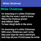 White Christmas icon