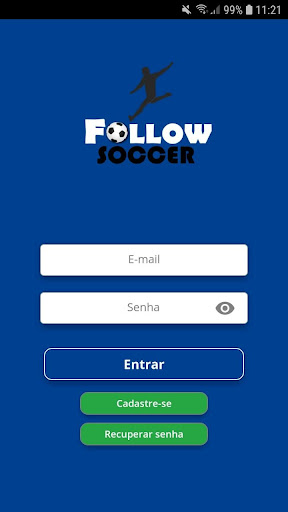 Android application FollowSoccer screenshort