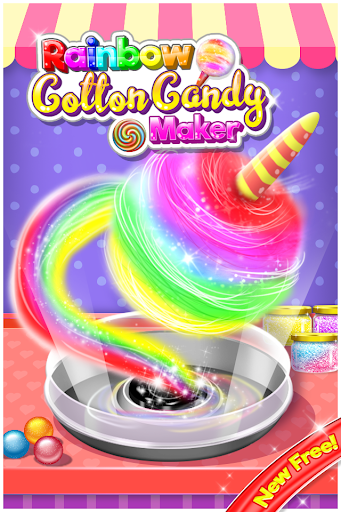 Rainbow Cotton Candy Maker 1.0.5 screenshots 1