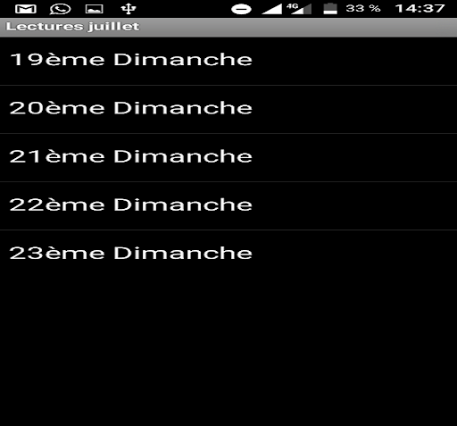 Messe sérère Août Année A