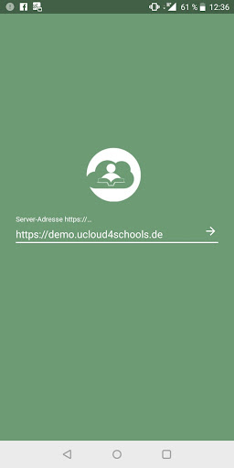 Android application ucloud4schools screenshort