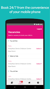 KindyNow Childcare booking App 8.19.0 APK screenshots 1