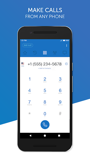 Android application 3MD VoIP screenshort