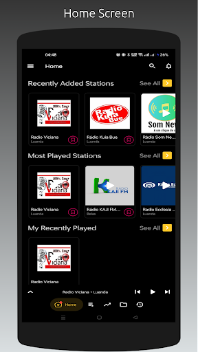 Android application Radio AO: All Angola Stations screenshort