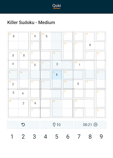 Qoki - Sudoku Killer Calcudoku Screen 2