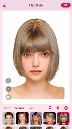 Android application Haircut Simulator - hair salon screenshort